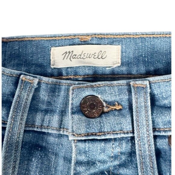 Madewell Retro Flare Women's Sz 27 Norwich Wash Denim Jeans - Picture 6 of 13
